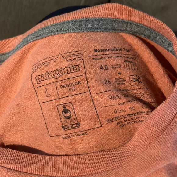 PATAGONIA M'S P-6 LOGO RESPONSIBILI-TEE - Picture 4 of 4